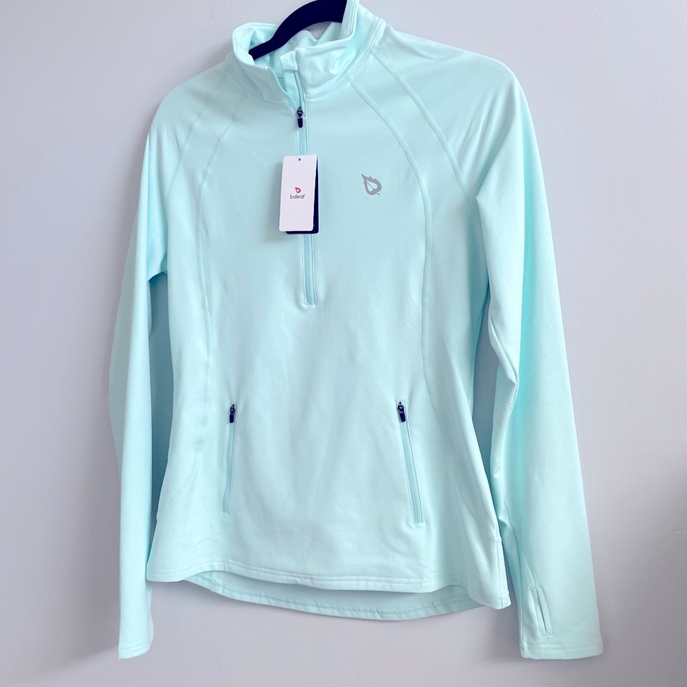 NWT Baleaf quarter zip thermal top